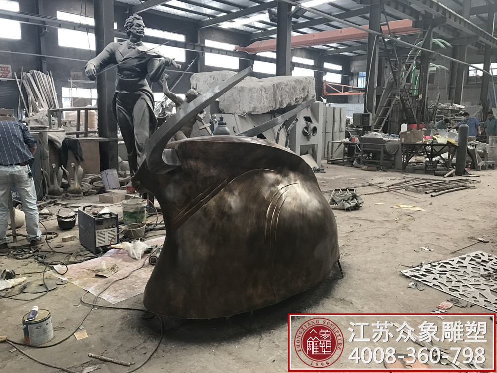 玻璃鋼水牛雕塑 玻璃鋼水牛雕塑