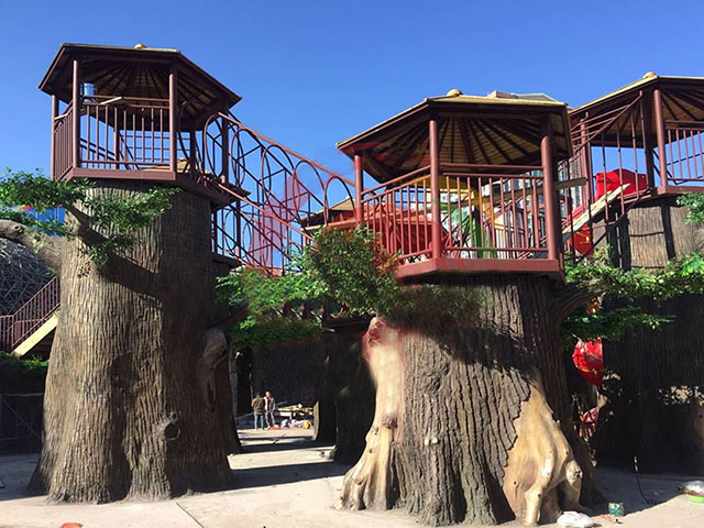 郎溪哈爾濱萬達寶貝王戶外游樂園案例