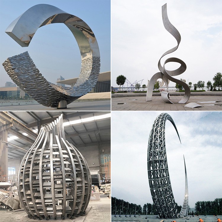 眾象雕塑 · 不銹鋼雕塑,圓雕的制作流程